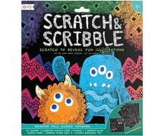 Kolorowe Baloniki Spalvingi įbrėžimų balionai Scratch &amp; Scribble Monstrai