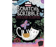 Kolorowe Baloniki Mini Scratch &amp; Scribble Cats