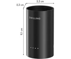 ZWILLING XTEND kompaktiškas įkroviklis su išorinės baterijos funkcija, juodas