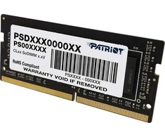 Nešiojamo kompiuterio atmintis Patriot Signature 8GB [1x8GB 2133MHz DDR4 CL15 SODIMM]