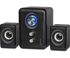 Kompiuterio kolonėlės Garsiakalbiai - Defender V11 2.1 11W USB, Juodi