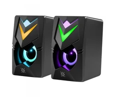 Kompiuterio kolonėlės Głośniki komputerowe Defender Głośniki Defender J4 2.0 6W USB pašvietimas LED RGB