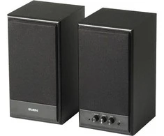 Kompiuterio kolonėlės Loudspeaker Set SVEN SPS-702 SV-0120702BL (2.0, juodos spalvos)
