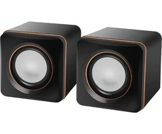 Kompiuterio kolonėlės Defender kolonėlės SPK-33, 2.0, 5W, juoda, kompaktiškas dydis