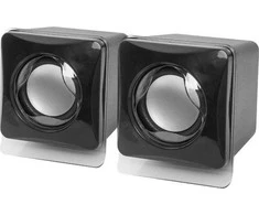 Kompiuterio kolonėlės Defender kolonėlės SPK-35, 2.0, 5W, juoda, kompaktiškas dydis