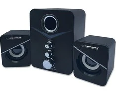 Kompiuterio kolonėlės Garso Sistema - Esperanza EP153 6W USB Balta