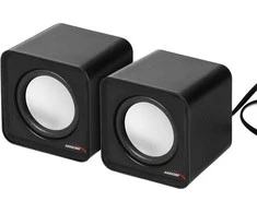 Kompiuterio kolonėlės Garsiakalbiai - Audiocore AC870 B 2 Krypčių 3 W, Juoda/Pilka