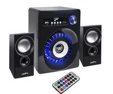Kompiuterio kolonėlės Audiocore AC910 speaker set 10 W PC / Juodas, Bluetooth