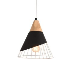 Pakabinamas šviestuvas Žibintas Platinet Lankstymo lempa IRIS Metal + Wood 25x25 (PPL02B)