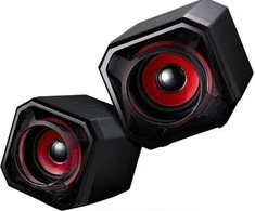 Kompiuterio kolonėlės Raudonos SureFire Gator Eye Gaming 2.0 garsiakalbiai