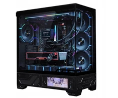 Kompiuterio korpusas Valkyrie VK03 LCD juodas (VK-CASE03LCD)
