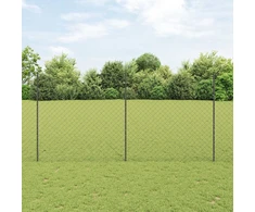 Tvora su stulpais Pilka 1,5 x 25 m Plienas