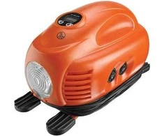 Black &amp; Decker Juodas+DECKER KOMPRESOR / Kompresorius MINI 12V 8,3BAR ASI200