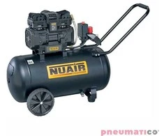 kompresorius automobilinis Nuair KOMPRESOR betepalinis wyciszony 50L 8BAR 59DB 1.5KM
