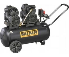 kompresorius automobilinis Nuair KOMPRESOR BEZOLEJOWY WYCISZONY 50L 8BAR 3KM