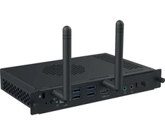 Stacionarus kompiuteris „Avocor AVC-OPSI7-G12“ kompiuteris – modulinis skaitmeninis informacinis įrenginys – 16 GB RAM – „Intel Core i7“ – SSD – 256 GB – „Windows 11 Pro“ – 4K UHD (2160p) – 60 BpS – Juodas
