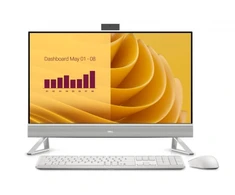 Stacionarus kompiuteris Kompiuteris Dell All-in-One EC27250 Core 7-150U 32GB 2TB SSD 27'' Wi-Fi 6E Perlinė balta (EC27250_RPLU-R_010)