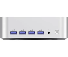 Kompiuteris HP Elite t655 – plonasis klientas – SFF – 1 x Ryzen Embedded R2314 / 2,1 GHz – RAM 8 GB – Flash 32 GB – eMMC – Radeon Graphics – 1GbE, Bluetooth 5.2, Wi-Fi 6 – WLAN: 802.11a/b/g/n/ac/ax, Bluetooth 5.2 – IGEL OS – Monitorius: nėra – Klaviatūra: vokiška –