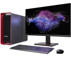 Stacionarus kompiuteris Kompiuteris Lenovo ThinkStation P8 30HH - Tower - 1 x Ryzen ThreadRipper PRO 9965WX / 4 GHz - AMD PRO - RAM 128 GB - SSD 1 TB - TCG Opal Encryption, NVME, Performance - be grafikos - 1GbE, 10GbE - Win 11 Pro - Monitorius: nėra - Klaviatūra: vokiška - TopS (30