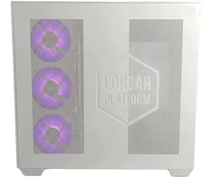 Stacionarus kompiuteris LORGAR žaidimų kompiuteris Advanced A201 Ryzen 5 7500F RTX 5060 Ti baltas