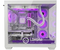 Stacionarus kompiuteris LORGAR ADVANCED A201 - AMD 7500F 6C/12T, 240 AIO, NVIDIA RTX 5060Ti 16GB, 32GB@6400MHz, 1TB SSD NVME, 750W PSU, Baltas, 3Y