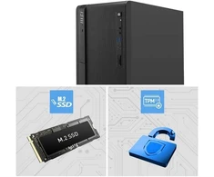 Stacionarus kompiuteris MSI PRO DP180 AI 8HG-1436AT i5-225/16GB/512GB SSD juodas W11P