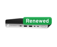 Stacionarus kompiuteris HP Renewed Grade A | EliteDesk 800 G4 | Intel Core i5 | i5-8500T | 8 GB | SSD | 256 GB | Intel UHD Graphics 630 | Wi-Fi | Windows 11 Pro