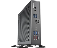 Shuttle Barebone XPC slim DS50U Intel Celeron 7305 2xSODIMM DDR5 2xM.2 1xSATA 1xHDMI 1xDP 1xVGA Juodas