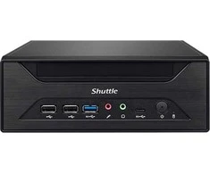 Shuttle Barebone XPC slim XH610 LGA1200 2xSODIMM DDR4 2xM.2 3xSATA 1xHDMI 1xDP 1xVGA Juodas