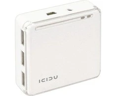 HUB USB Icidu 1x SD + 3x USB- A 2.0 (-)