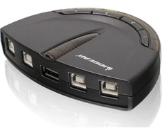 HUB USB IOGear 4x USB-B + 2,0 (GUB431)