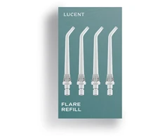 Końcówka Be Lucent Flare Nozzles - wymienne antgaliai do irygatora Flare (4 vnt.)