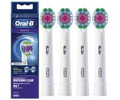 Oral-B Dantų šepetėlis galvutės Pro 3D Baltas 4 pcs.