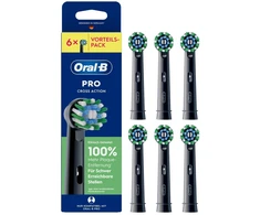 Końcówka Oral-B Dantų šepetėlis Heads juodas Pro CrossAction 6pcs (015424)