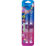 BRUSH BABY_Kidz Sonic antgaliai do szczoteczki sonicznej 3-6l 4vnt.