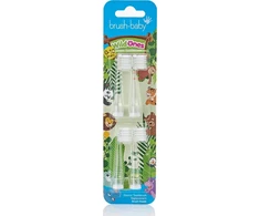Brush-Baby -Baby -Baby WildOnes sonic dantų šepetėlių galvutės 0-10l 4 vnt.