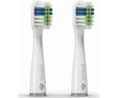 Dantų šepetėlis Końcówka TrueLife TrueLife SonicBrush Slim-series galvutės Standard baltas 2 pack