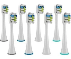 TrueLife SonicBrush UV galvutės, baltos jautrios 8 pakuotės