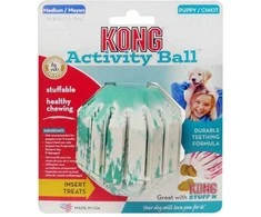 KONG aktyvumo kamuolys vidutinis 8 cm
