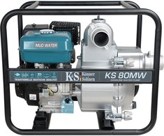 Konner &amp; Sohnen KÖNNER &amp; SÖHNEN KS BENZININIS VANDENS SIURBLYS KS 80MW LABAI UŽTERŠTAM VANDENIUI 1000 l/min