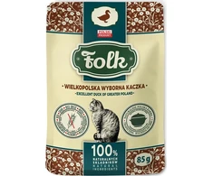 FOLK Excelent duck of Greater Poland – šlapias kačių maistas – 85g