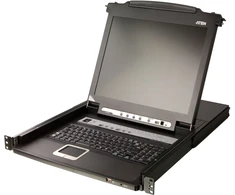 Konsolė KVM Aten 16 Port 17'' LCD KVMP Switch (CL5716M-ATA-AG)
