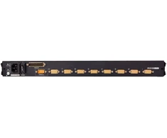 Konsolė KVM Aten 8 Port 19'' LCD KVMP Switch, (CL5708N-ATA-2XK07GG)