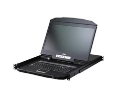 KVM konsolė Aten CL3708NX FR – 8 prievadų KVM konsolė su USB ir HDMI sąsaja, WideScreen tipo LCD ekranu su vientisu rėmu, FR išdėstymas (14.01.7610)