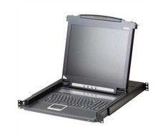 Konsolė KVM Aten Konsolė KVM ATEN CL1000N, 19 LCD, VGA, PS/2, układ amerykański