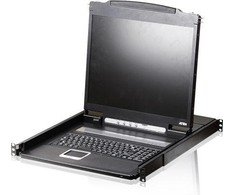 ATEN CL1000N-ATA-AG ATEN CL1000N KVM Console LCD 19 + klaviatūra + jutiklinė dalis 19 1U