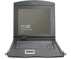 Konsolė KVM Digitus KVM TFT konsola KVM su klaviatūra