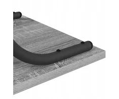 Konsolinis stalas su lentyna Pilkas Sonoma 101 x 35 x 80,5 cm