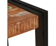 Konsolinis stalas 90 x 33 x 75 cm Kietas atkurtas medis