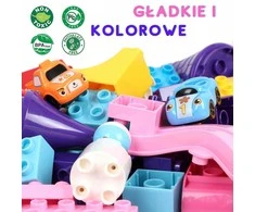 Konstrukcijos kaladėlės 162 detalės mergaitėms